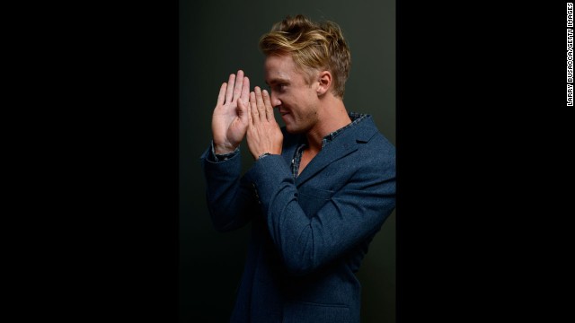 Actor Tom Felton of "Therese" poses at the Guess Portrait Studio on September 7.