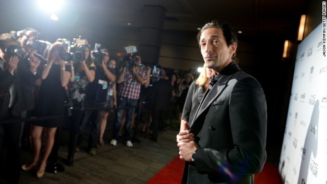 Actor Adrien Brody attends the amfAR Inspiration Gala on September 8.