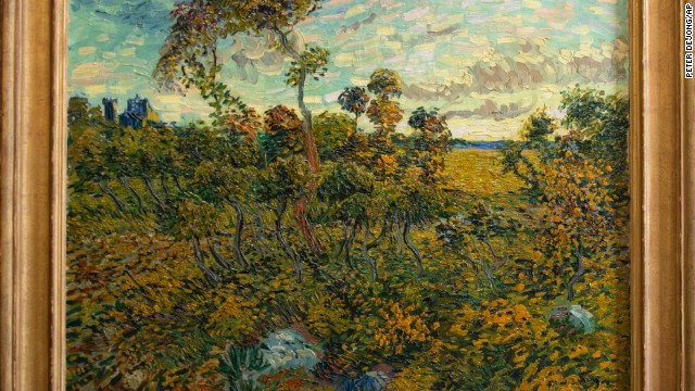 The "Sunset at Montmajour" was painted in 1888. The museum has identified the painting after "extensive research into style, technique, paint, canvas, the depiction, Van Gogh's letters and the provenance."