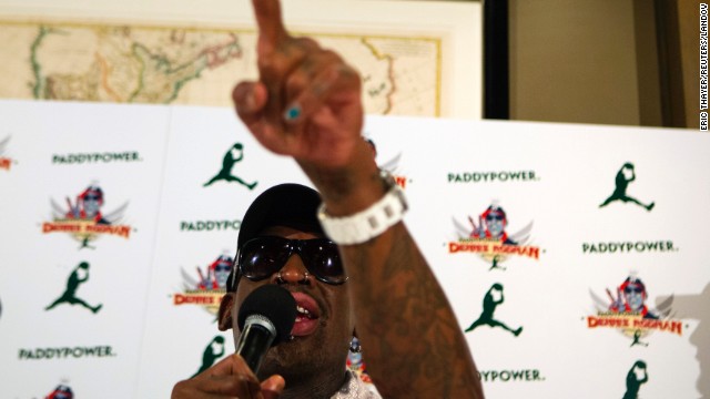 Addressing comments to President Obama, Rodman asks why Obama is afraid to talk to him. "You're not afraid to talk to Beyonce and Jay-Z, why not me?"