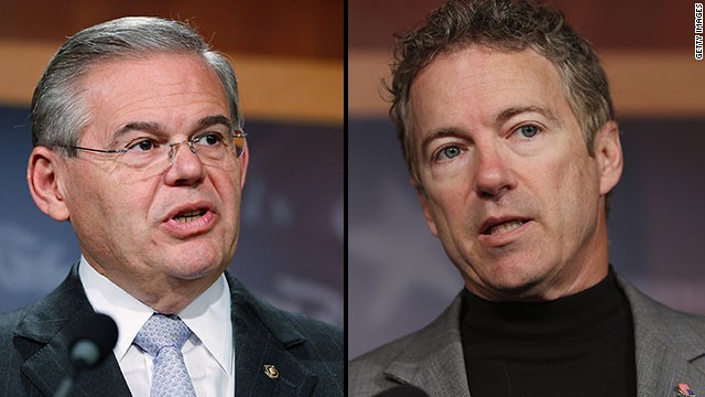 Live blog: Paul and Menendez in the Crossfire