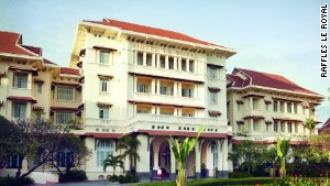 Phnom Penh\'s most luxurious hotel is the Raffles Hotel Le Royal. Despite its finery, rooms start at just $180 per night. 