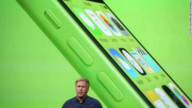 Apple Senior Vice President of Worldwide Marketing Phil Schiller speaks about the new iPhone 5C -- a cheaper, $99 model that will have a plastic case instead of aluminum. 