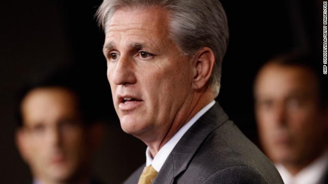 Rep. Kevin McCarthy, R-California, the House majority whip, is responsible for corralling votes. He is undecided on military action.