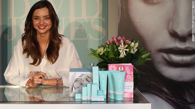 Trailing behind Bundchen on the Forbes list was Australian model Miranda Kerr. Endorsement deals with Qantas, Mango, and her own line of beauty products, Kora Organics netted the model a reported $7.2million in just 12 months. 