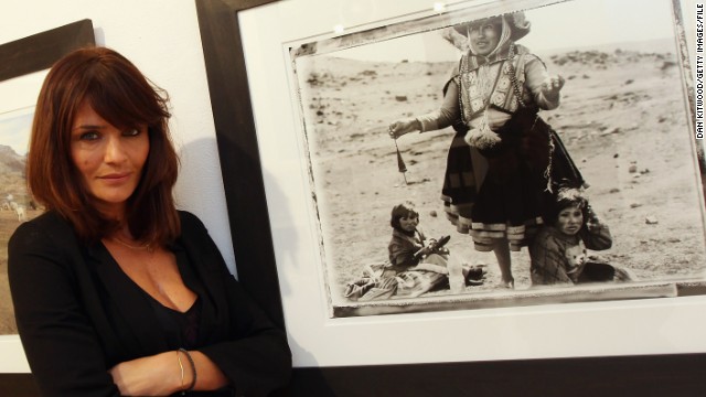 After a career in front of the camera, Danish supermodel Helena Christensen now works behind the lens, pictured here at a 2009 London exhibition of her work. Chirstensen's photographs have appeared in fashion magazines "Marie Claire" and "Elle." The 44-year-old also recently designed a line of bags for Belgium brand Kipling. 