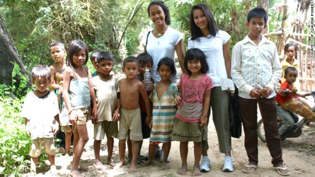 Srey Powers was adopted from Cambodia when she was six years old. Here she meets children in the northern village where her birth sister lives. 