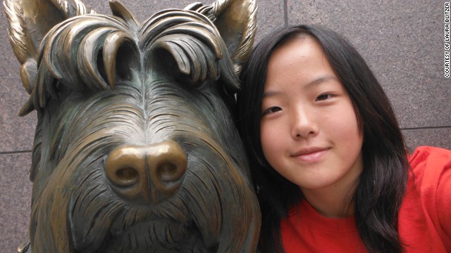 Abandoned at a Chinese market just a few days old, 13-year-old Cydney has entered the prestigious LaGuardia High School.