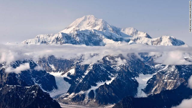 The highest mountain in North America, Mount McKinley, is in the Alaska Range. 