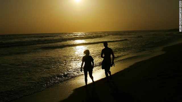 Among Liberia's attractions are its sandy beaches, like Silver Beach, one of the most popular beaches in Monrovia.