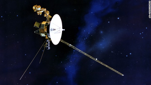 <a href='http://www.cnn.com/2013/09/12/tech/innovation/voyager-solar-system/' target='_blank'>The Voyager 1 probe</a> became the first human-made object to leave the solar system. 