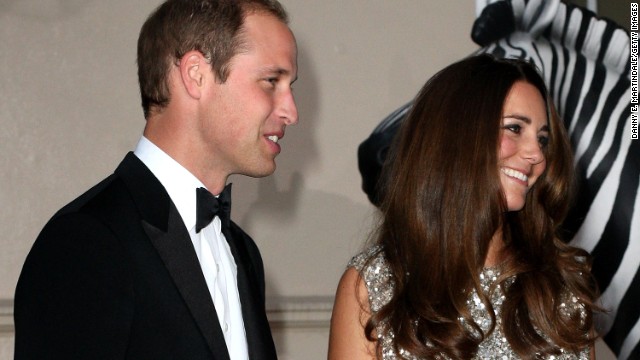 The royal couple attend the Tusk Conservation Awards at the Royal Society on September 12 in London. This is Catherine's first red carpet appearance since giving birth. 