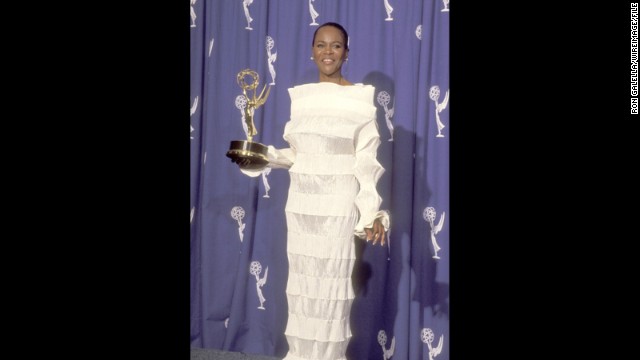 Cicely Tyson cut a striking figure in white at the 1994 Emmy Awards, when she won for outstanding supporting actress in a TV miniseries or special with "Oldest Living Confederate Widow Tells All."