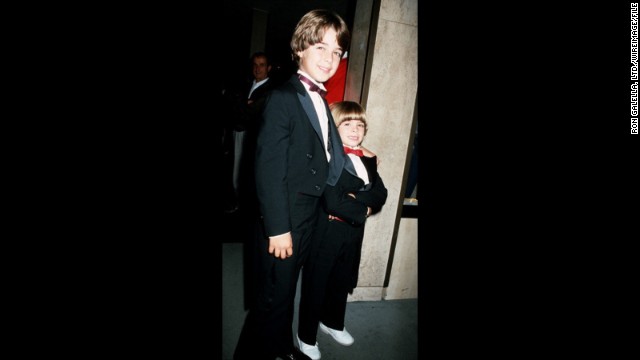 A young Joey Lawrence attended the 1986 Emmys with his younger brother, Matthew.