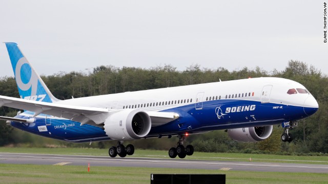 Boeing's 787-9 Dreamliner took off on its maiden voyage on Tuesday, September 17. The 787-9 is 20 feet longer than the 787-8 and holds 40 more passengers than the 787-8, which carries between 210 and 250 passengers.