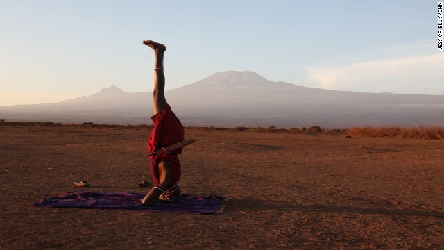 Yoga is spreading across Kenya thanks to the Africa Yoga Project. Even the Maasai tribe is starting to embrace this practice from another culture.