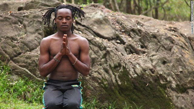 "I feel like I have a job that has given me a purpose for life," says Walter Mugwe, instructor with the Africa Yoga Project. "A job that gives me a definition of who I should be in the world, a service for others, uplifting for others."