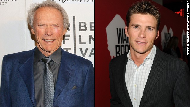 We'd recognize that squint anywhere! Yes, Scott Eastwood -- actor, surfer, traveler and now model -- is one of Clint Eastwood's kids. Although Scott, seen here at the 2009 premiere of his dad's movie "Invictus," hasn't been hiding out, his new feature in <a href='http://www.townandcountrymag.com/style/jewelry-and-watches/scott-eastwood#slide-1' >Town &amp; Country</a> magazine is putting the 27-year-old in a whole new light ...