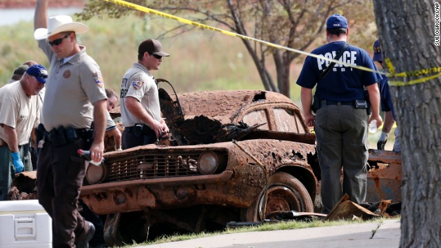 Custer County Sheriff Bruce Peoples told KOCO on Tuesday that the other car, a 1969 Chevrolet Camaro, may have belonged to 16-year-old Jimmy Williams, a Sayre, Oklahoma, teenager who disappeared in 1970 with two friends: Thomas Rios and Leah Johnson, both 18.