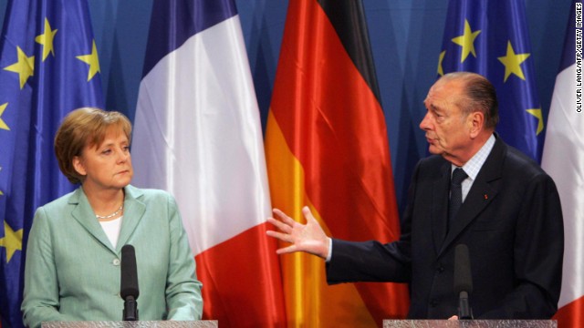 December 2005: Merkel takes part in her first big European summit. According to her biographer, she stayed at work until 3 a.m., making sure an agreement was reached. 