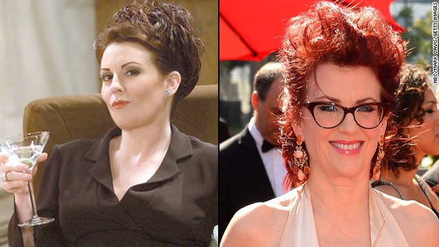 Megan Mullally went for laughs as the frequently boozing and pill popping Karen Walker, Grace's wealthy, somewhat-helpful assistant. She briefly hosted her own talk show from 2006 to 2007, has guest starred on several shows including husband Nick Offerman's "Parks and Recreation" and co-stars on the Adult Swim series "Children's Hospital."