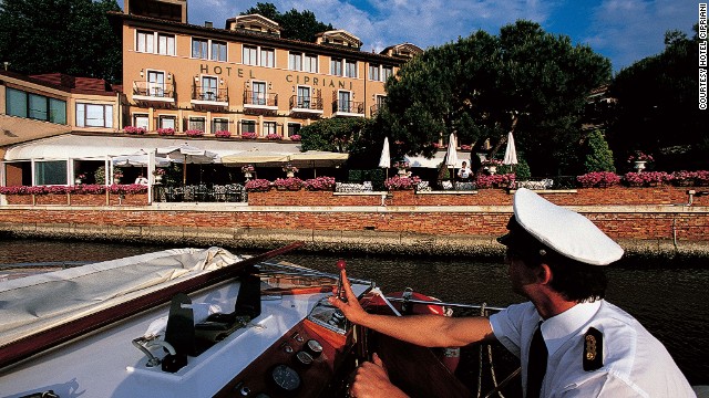 Daniel Craig's James Bond moors his yacht at this hotel's private marina in "Casino Royale." The crew took over the Cipriani's restaurant to film this scene, and parts of the terrace appear throughout. 