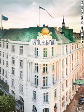 Bond scrambles over the iconic, globe-adorned rooftop of the Atlantic Kempinski in "Tomorrow Never Dies," and the hotel's exterior also appears throughout the film. Played by Pierce Brosnan, Bond stays in the hotel's Atlantic Suite and several scenes were filmed there. 