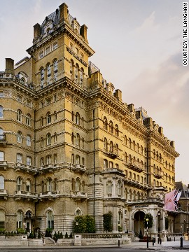 In "GoldenEye" -- the first James Bond film not based on Ian Fleming's novels -- this London hotel doubles as St. Petersburg's Grand Hotel Europe.
The Langham was constructed in 1865 and is one of London's first purpose-built hotels. 