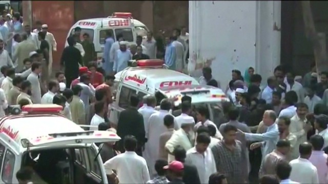 The attack is one of the deadliest ever on the Christian community in Pakistan