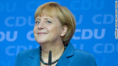 Angela Merkel makes history