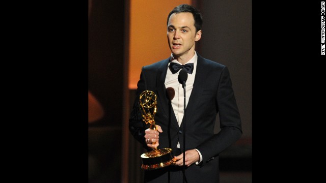 Outstanding lead actor in a comedy series: Jim Parsons, "The Big Bang Theory"