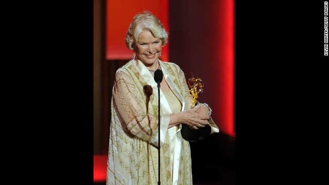 Outstanding supporting actress in a miniseries or movie: Ellen Burstyn, "Political Animals"