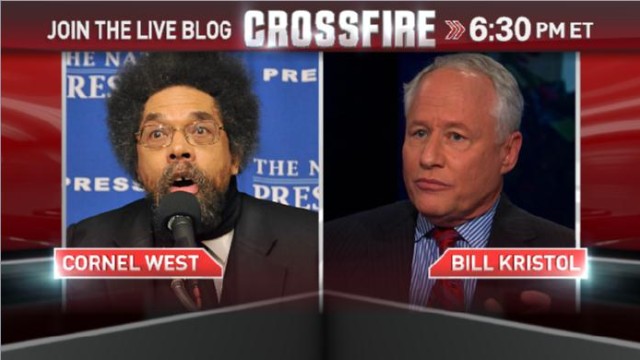 In the Crossfire: Cornel West and Bill Kristol