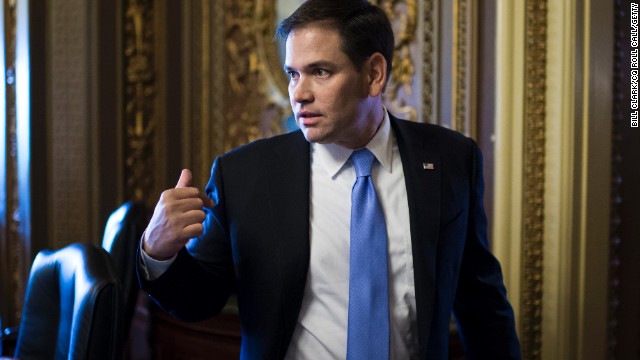 Sen. Marco Rubio, R-Florida -- Senator to watch. The potential presidential candidate has been one of three senators (Cruz and Mike Lee, R-Utah, being the others) pushing to use the government shutdown debate as a way to repeal or defund Obamacare. But watch his actions and language as a shutdown nears to see if he digs in or if downshifts at all.
