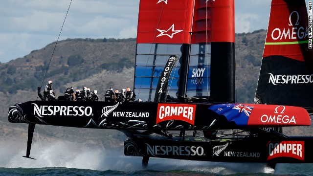 Emirates Team New Zealand, skippered by Dean Barker, took to the water hoping to turn around its nightmare run of form.