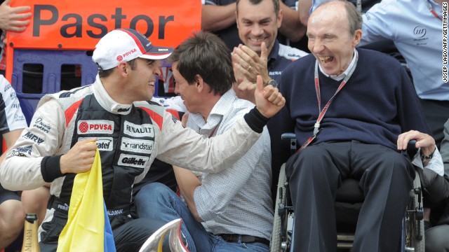 Maldonado says interest and expectation grew in Venezuela after he stormed to victory in the 2012 Spanish Grand Prix for Williams. It was the team's first win since 2004 and the first ever victory in F1 for a Venezuelan racer.