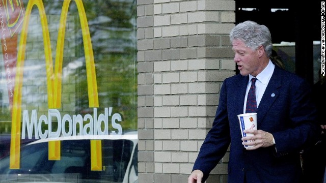 McDonald's and Clinton team up for healthier choices