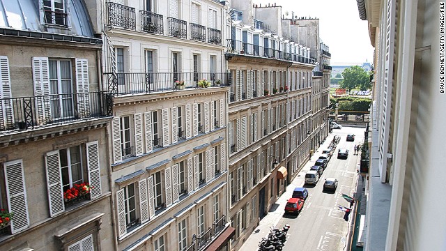 Parking spaces in Paris (pictured) not included with rental.