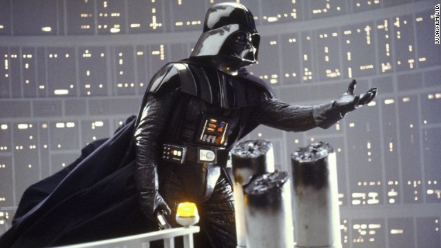 Some of the most startling words in movie history are uttered by Darth Vader to Luke Skywalker in 1980's<strong> "The Empire Strikes Back"</strong> ("Star Wars Episode V," for those who prefer the retitled version):<a href='http://starwars.com/watch/episode_5_i_am_your_father.html' > "I am your father," Vader says.</a> And thus the battle between the Rebels and the Empire becomes very personal.