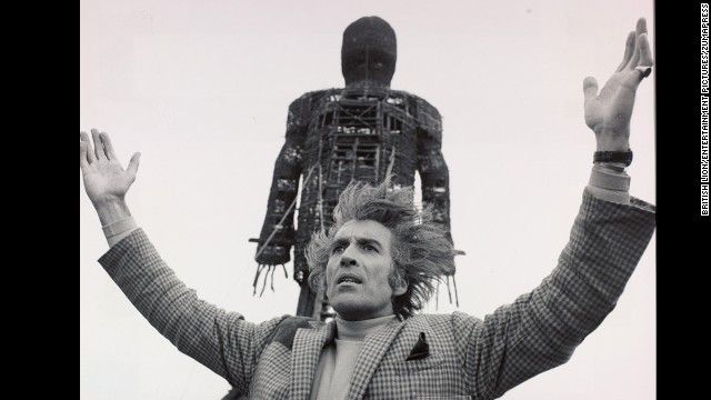 When the chaste detective played by Edward Woodward travels to a small island to investigate a missing child in 1973's<strong> "The Wicker Man,"</strong> little does he realize he's about to become the sacrifice he thought he was looking into. Christopher Lee, who plays the island's leader, has said he believes "The Wicker Man" is "the best-scripted film I ever took part in." In the UK, it was seen on a double bill with "Don't Look Now."