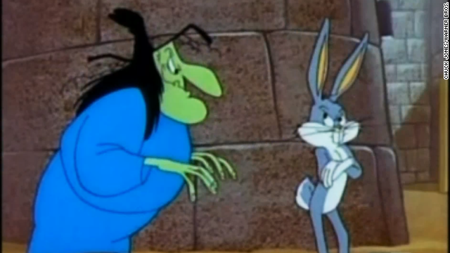 <a href='http://www.dailymotion.com/video/xdk7ww_a-witch-s-tangled-hare_shortfilms' >In a cackling contest, Witch Hazel would have everyone beat</a>. The animated witch was often Bugs Bunny's foe, but given her jovial attitude and infectious giggle, you can't help but love her. 