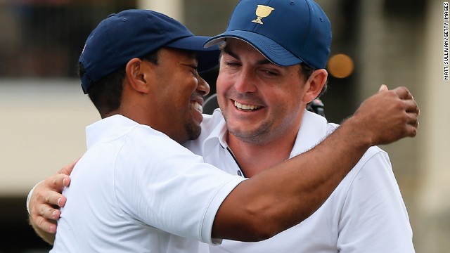 Un punto de Tiger Woods da la victoria a EE.UU. en la Presidents Cup