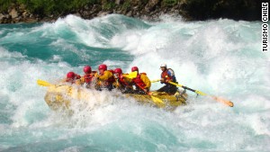 White water riders.