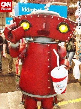 Fans of J.J. Abrams' work will recognize this <a href='http://instagram.com/p/fXmrOlCDCn/' >"Bad Robot."</a>