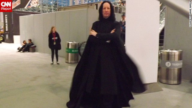 It just wouldn't be a convention without an appearance from "Harry Potter's" <a href='http://ireport.cnn.com/docs/DOC-1047657'>Severus Snape.</a>