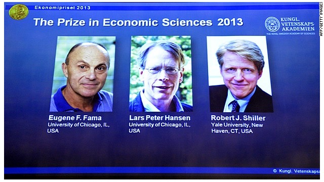 Premio Nobel de Economía para tres estadounidenses
