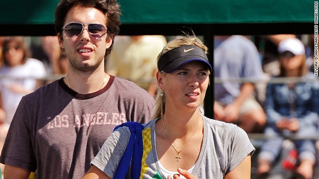 Like Clijsters, Maria Sharapova found love on the basketball court. The four-time grand slam winner got engaged to former Los Angeles Lakers star Sasha Vujacic, before ending her relationship with the Slovenian in 2012. She is now dating fellow Russian tennis star Grigor Dimitrov.