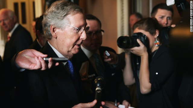 Mitch McConnell on allowing debt-ceiling vote: "I had to do what's best for the country"