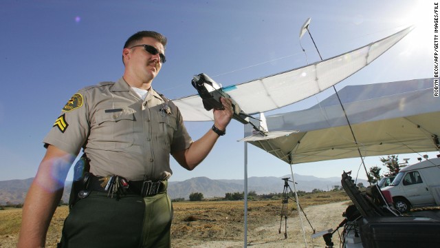 Drones, often more resilient than humans, make for an ideal search party, as they can be pre-programmed to scan an area inch-by-inch. Los Angeles County Sheriff's Department began experimenting with the SkySeer Search and Rescue drone as early as 2006.