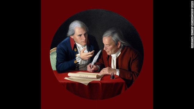 Connecticut delegates Roger Sherman, left, and Oliver Ellsworth drafted the Great Compromise, a plan for congressional representation, in 1787. Without this, there likely would have been no Constitution. Many more compromises have followed in U.S. political history. 